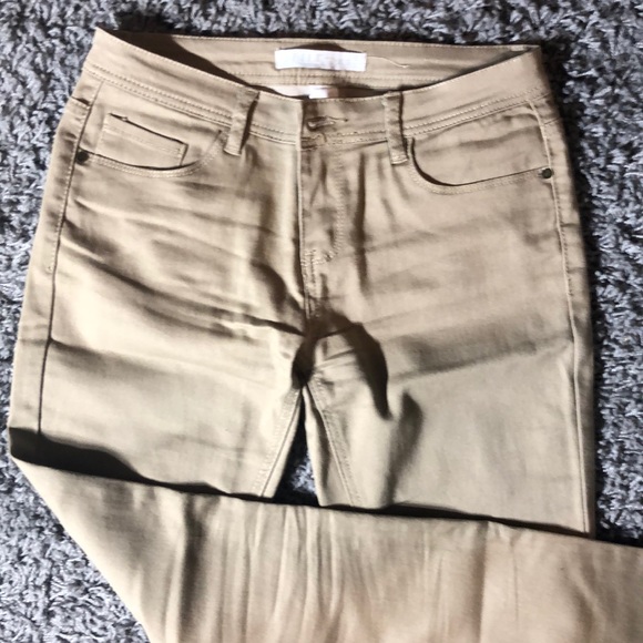 Blue Topaz | Tan Skinny fit jeans | size 3/4 | - Picture 6 of 8